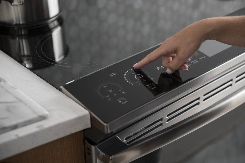 Profile 5.3 Cu. Ft. Smart Induction Range with True European Convection - Stainless Steel Fingerprint Resistant - PCHS920YMFS