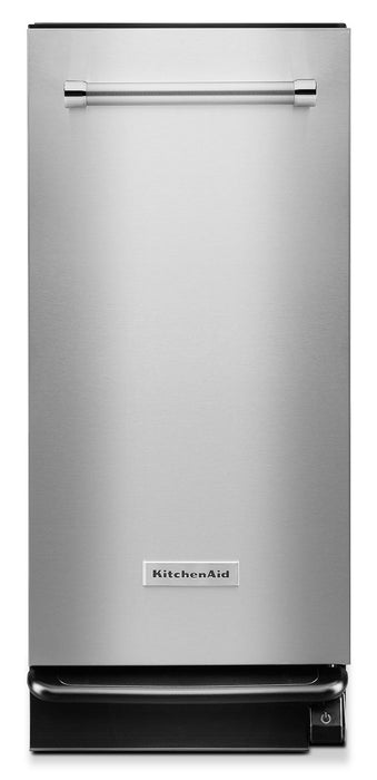 KitchenAid 1.4 Cu. Ft. Built-In Trash Compactor - Stainless Steel