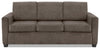 Becca Chenille Full-Size Sofa Bed – Charcoal