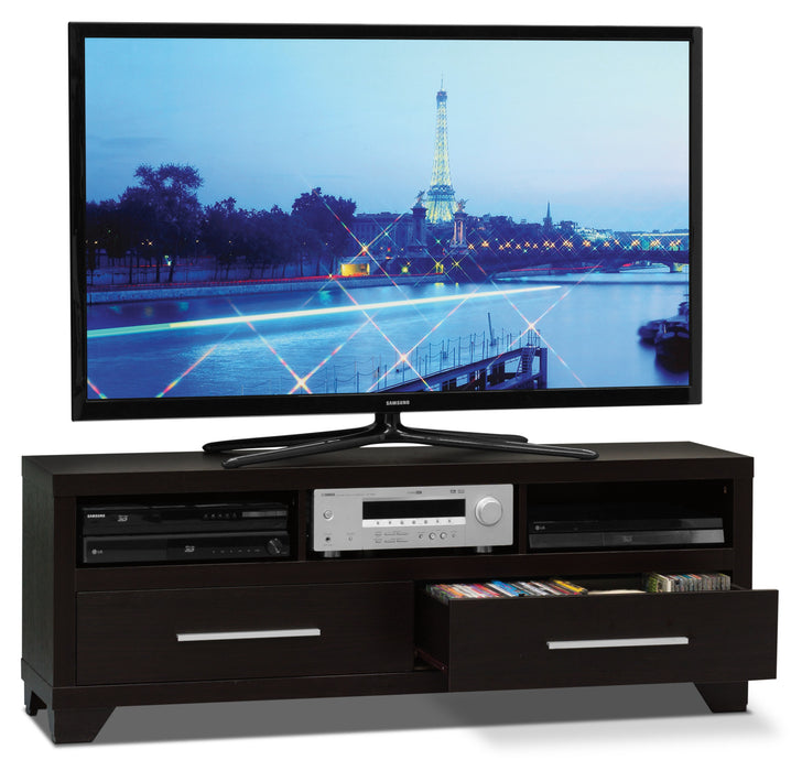 Glendale 60\" TV Stand with Storage and Cable Management for TVs up to 65\"- Espresso