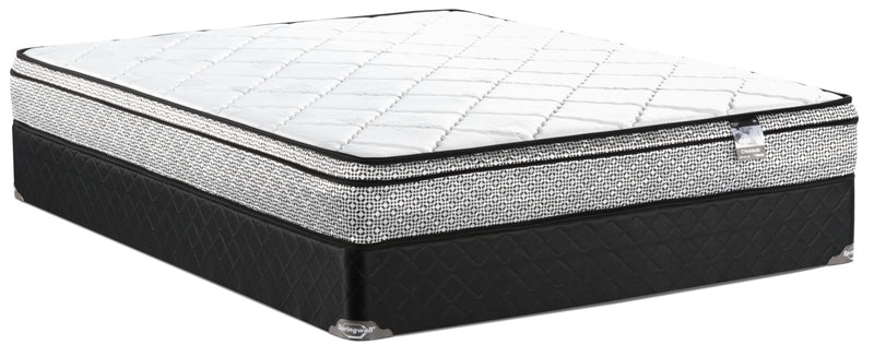 Springwall Odin 3 Euro-Top Firm Full Mattress Set