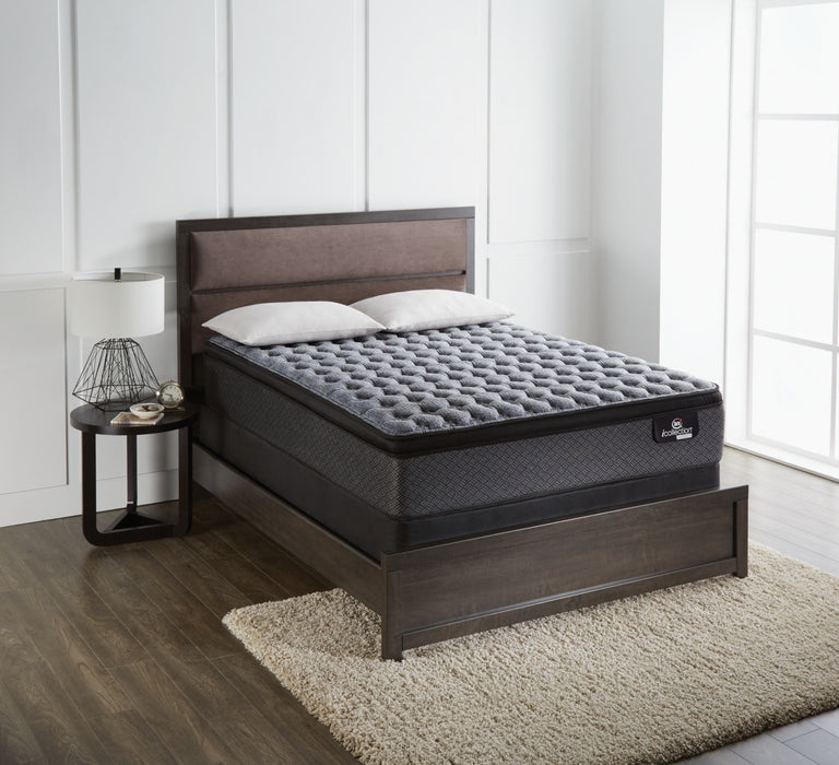 Serta® iCollection® Senna Firm Euro-Top Queen Mattress Set