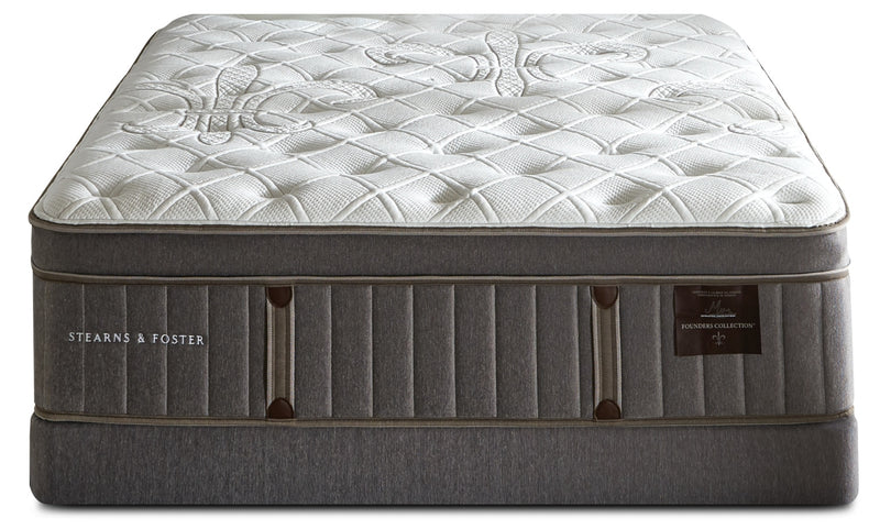 Stearns & Foster Wynford Plush Euro-Top Full Mattress Set