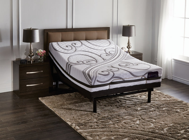Serta iComfort® EFX3D Gravati Twin XL Mattress with Motion Essentials® 3 Adjustable Base