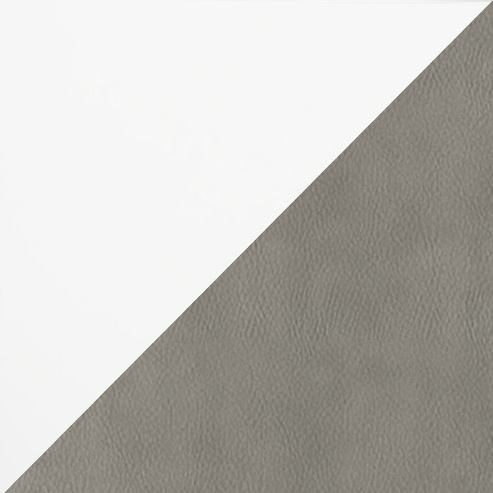 Raia 7pc Dining Set with Table & 6 Chairs - Made in Italy, Pedestal Base, Modern, 71\"W - White