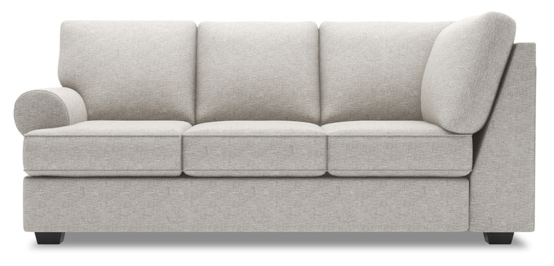 Sofa Lab Roll LAF Sofa Return - Luxury Silver