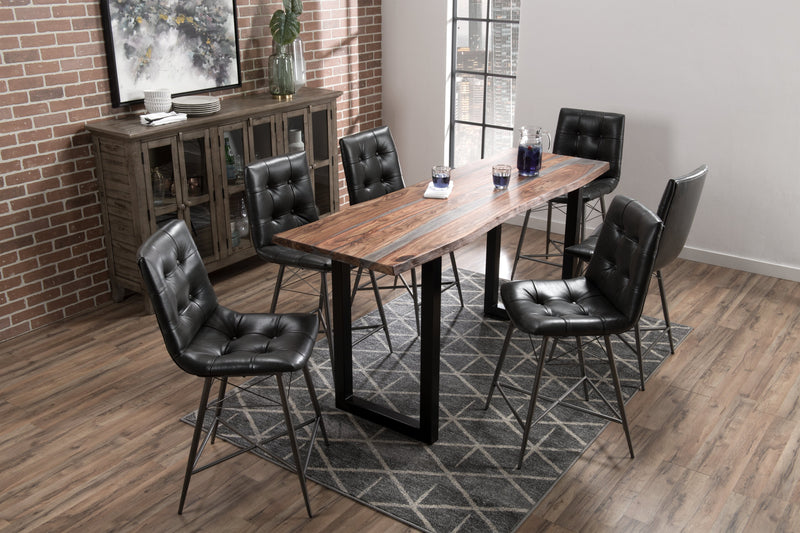 Rocco 70\" 6-Door Large Accent Cabinet - Natural Wood