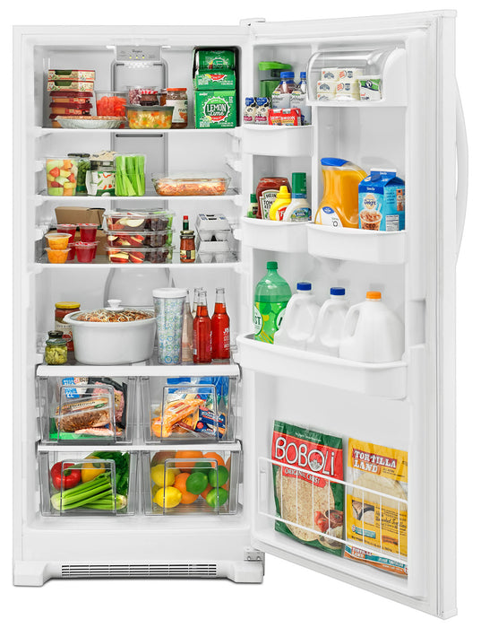 Whirlpool 30\" 18 Cu. Ft. Upright Refrigerator - White - WRR56X18FW