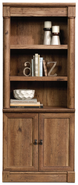Vinecrest 29.37\" Library Bookcase with Cabinet - Vintage Oak