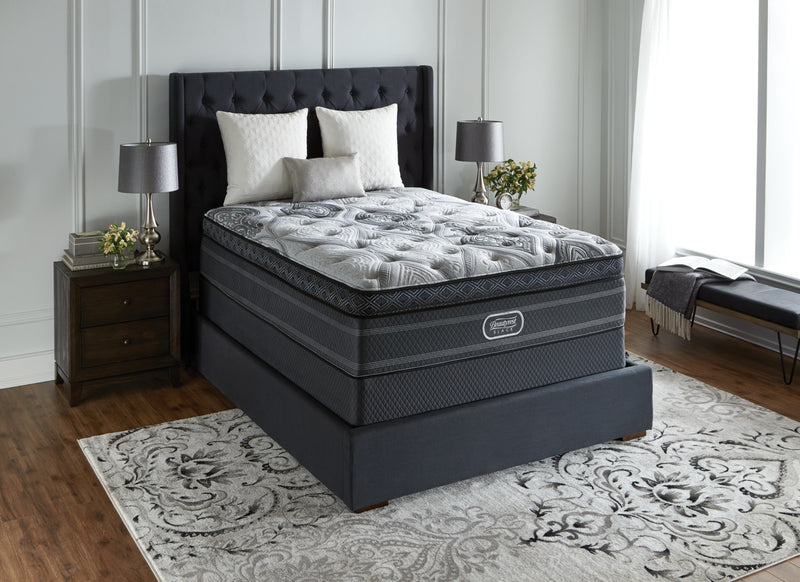 Beautyrest Black Precious Plush Euro-Top Queen Mattress Set