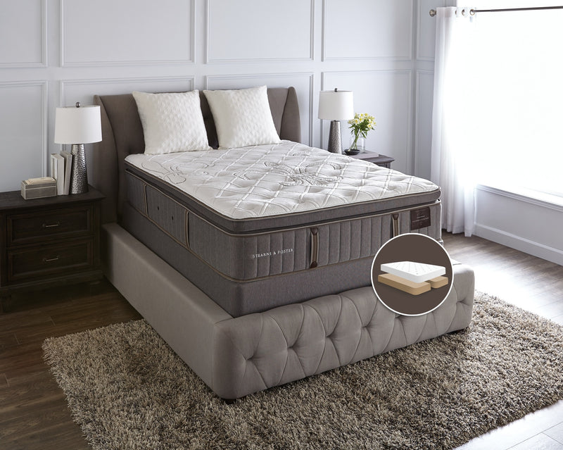 Stearns & Foster Eastminster Pillow-Top Split Queen Mattress Set