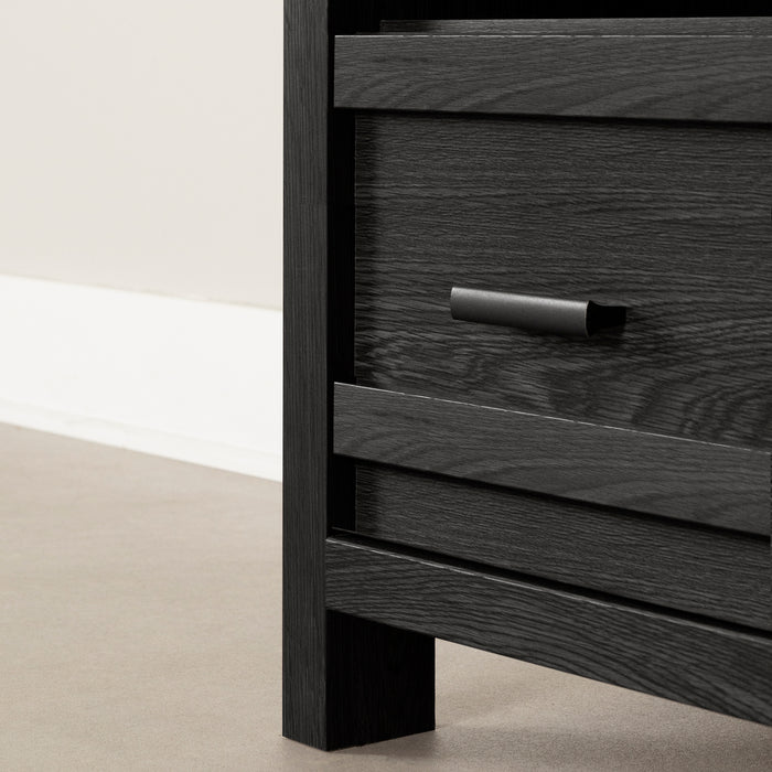 Exhibit 60\" TV Stand - Grey Oak