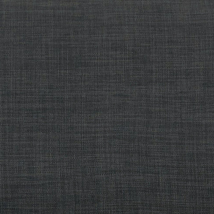 Made in Canada Sawyer 40\" Linen-Look Fabric Storage Ottoman - Charcoal Grey