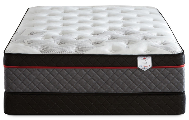Springwall True North Chiropractic® Banff Euro-Top Full Mattress Set