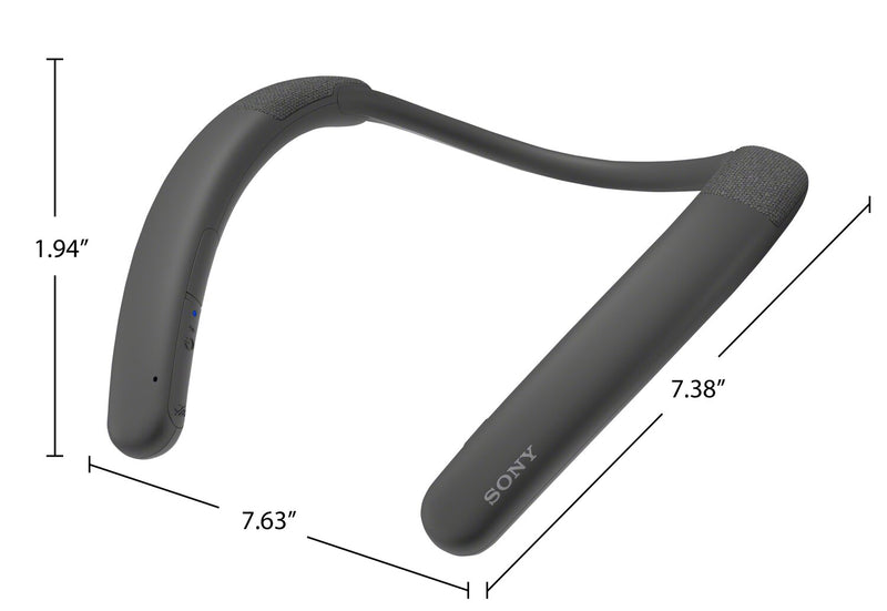 SONY Wireless Grey Neckband Speaker (SRSNB10)