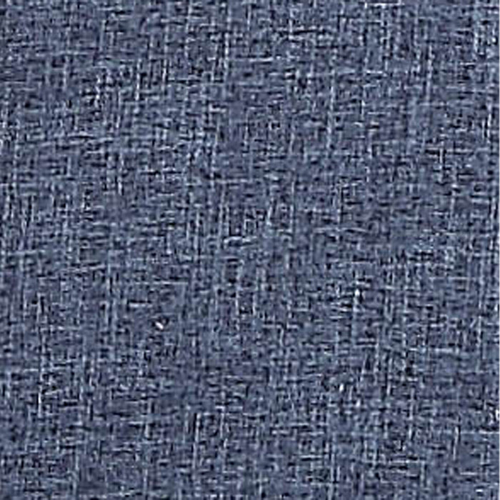 Paseo Upholstered Platform Bed in Navy Fabric - King Size