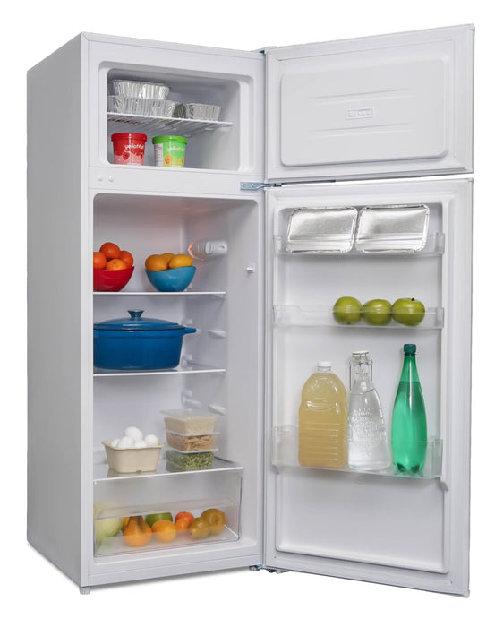 Danby 21.4\" 7.4 Cu. Ft. Top-Mount Refrigerator - White - DPF074B2WDB-6