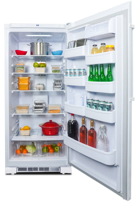 Danby 29.9\" 17 Cu. Ft. Single-Door Refrigerator - White - DAR170A3WDD