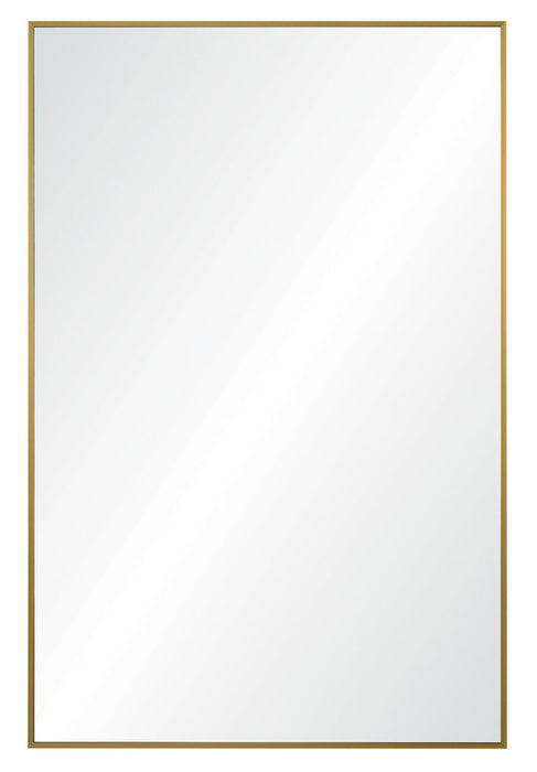 Gold Iron-Framed Mirror - 23.5\" x 35.5\"