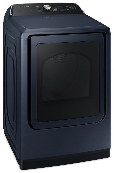 Samsung 7.4 Cu. Ft. Electric Dryer with Steam - Navy - DVE54CG7155DAC