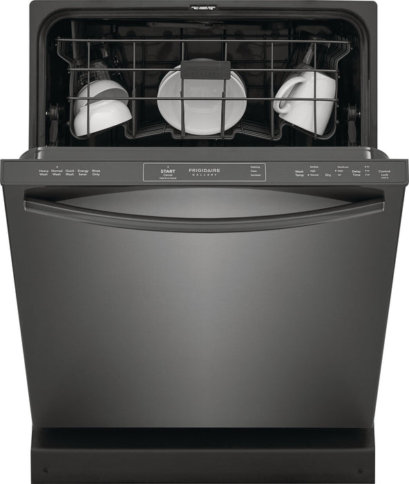 Frigidaire Gallery 24\" 52 dBA Built-In Top-Control Dishwasher - Smudge-Proof™ Black Stainless Steel - GDPH4515AD
