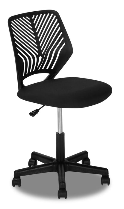 Luke 20\" Kids Office Chair - Black
