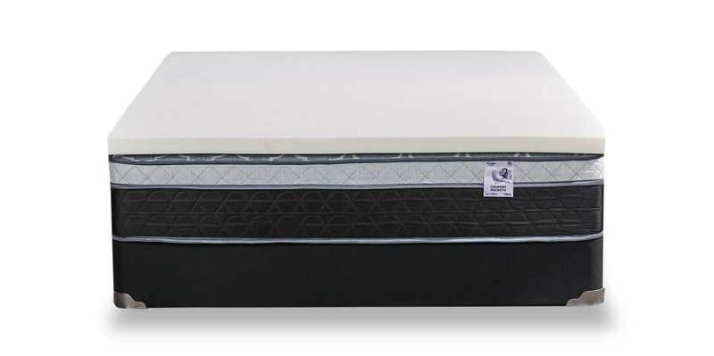 Springwall 2\" Bronze Luxury Firm Twin Mattress Topper