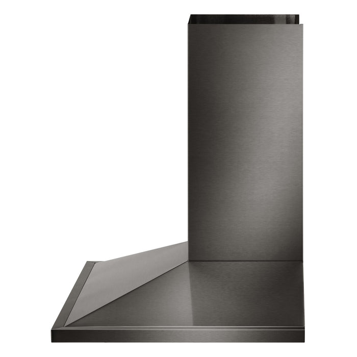 LG Studio 30\" 600 CFM Smart Wall-Mount Chimney Hood - Black Stainless Steel - LSHD3089BD