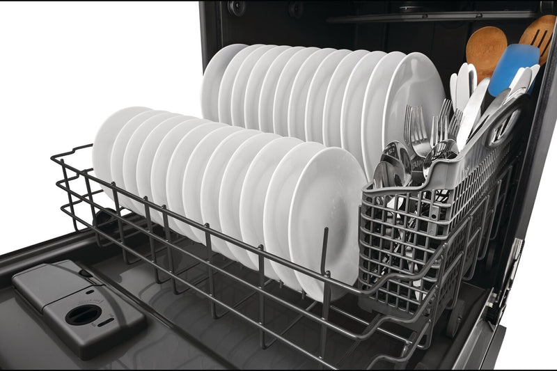 Frigidaire 24\" 52 dBA Built-In Top-Control Dishwasher - Black Stainless Steel - FDPH4316AD