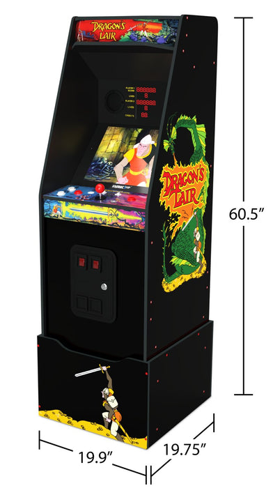 Arcade1Up Dragon’s Lair® Arcade Cabinet with Riser