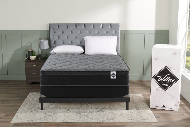 Springwall Aspen Eurotop Twin Mattress-in-a-Box Set