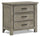 ["Levi Bedside 3-Drawer Dresser, 30##PACKAGEDETAILSquot;W x 30##PACKAGEDETAILSquot;H, Wood - Drift Grey"]