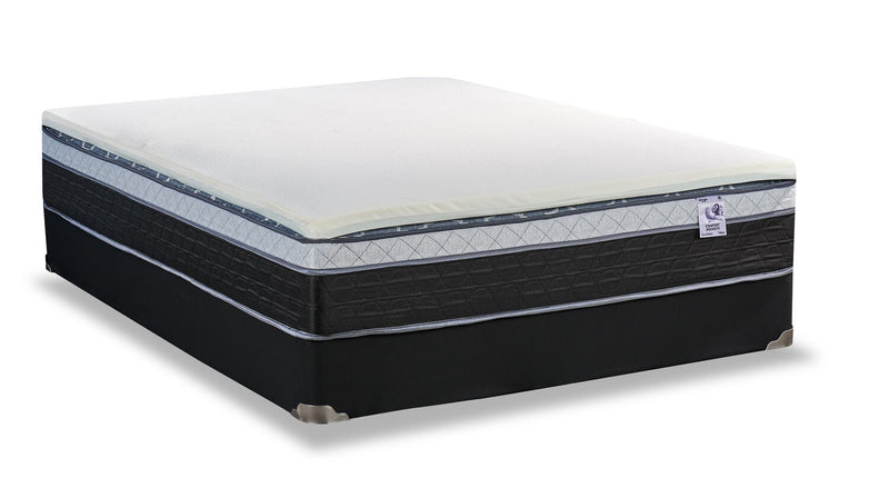Springwall 2\" Silver Luxury Firm Twin Mattress Topper