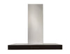 Venmar Ispira 30" Chimney Range Hood - WCB3I30SBB - Range Hood in Stainless Steel with Black Glass