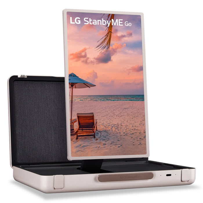 LG 27\" StanbyME Go 1080p FHD 60Hz Touch Screen Briefcase Design  (27LX5QKNA) 