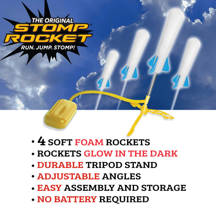 Original Stomp Rocket® Jr. Glow™ Rockets