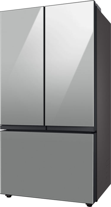 Samsung 36\" 30.1 Cu. Ft. Bespoke French-Door Refrigerator - Stainless Steel - RF30BB6600QLAA