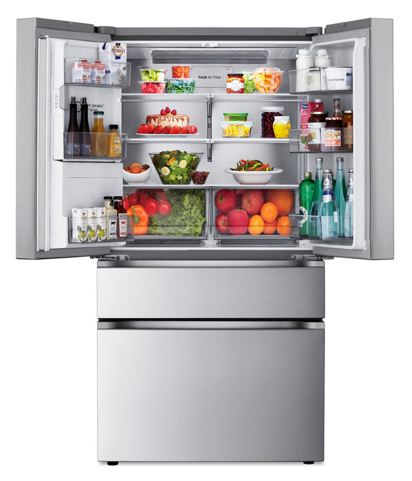 LG 36\" 29 Cu. Ft. French-Door Refrigerator - Smudge Proof Stainless Steel - LF29S8330S