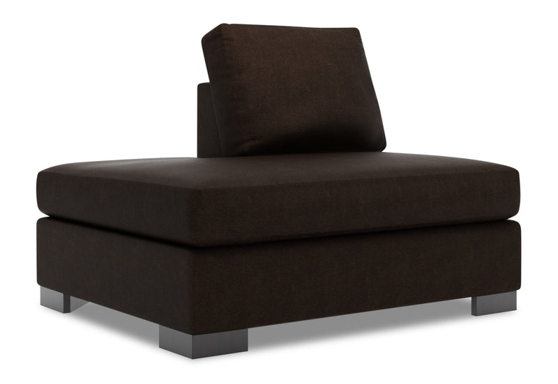 Sofa Lab Track LAF Chaise Return - Luxury Chocolate