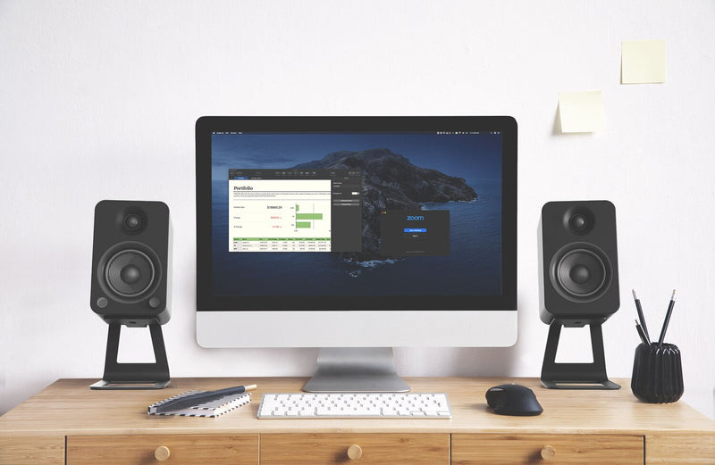 Kanto Living SE4 Elevated Speaker Stands - SE4