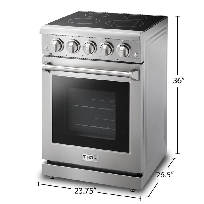 Thor Kitchen 24\" Professional Electric Range - HRE2401