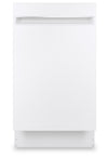 Profile 18\" 47 dBA Built-In Top-Control Dishwasher with Calrod Heater - White - PDT145SGLWW
