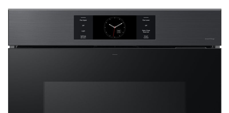 Samsung 30\" 5.1 Cu. Ft. Electric Single Wall Oven with AI Pro Cooking™ Camera and Air Sous Vide  - Matte Black - NV51CG700SMTAA
