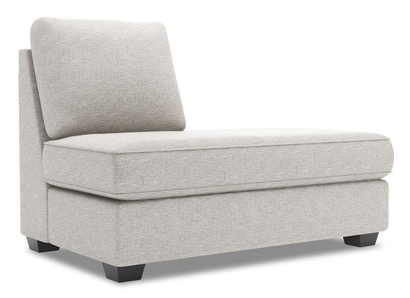 Sofa Lab Roll RAF Chaise Return - Luxury Silver