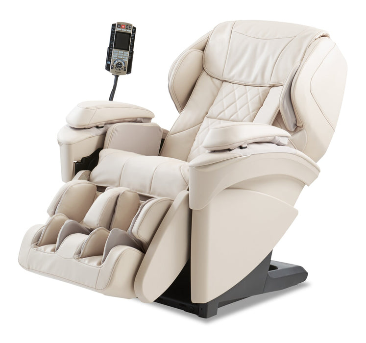 Panasonic Real Pro ULTRA Prestige™ 35.4\" High-Quality Synthetic Leather Massage Recliner - Beige