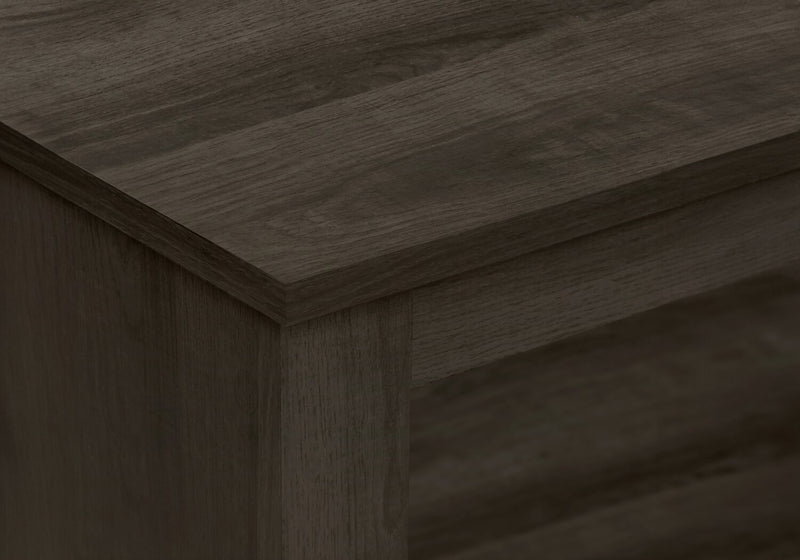 Matias 42\" Modern TV Stand with Storage and Cable Management for TVs up to 45\"- Dark Brown