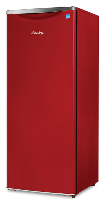 Danby 23.8\" 11 Cu. Ft. Single-Door Refrigerator - Red - DAR110A3LDB