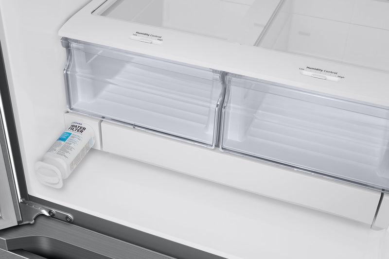 Samsung 30\" 22.1 Cu. Ft. French-Door Refrigerator - Stainless Steel - RF22A4221SR/AA