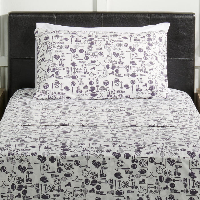 Joey 3-Piece Twin Cotton Sheet Set