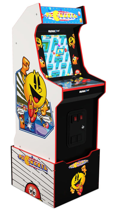 Arcade1Up Bandai Namco Legacy PAC-MANIA™ Edition Arcade Cabinet with Riser